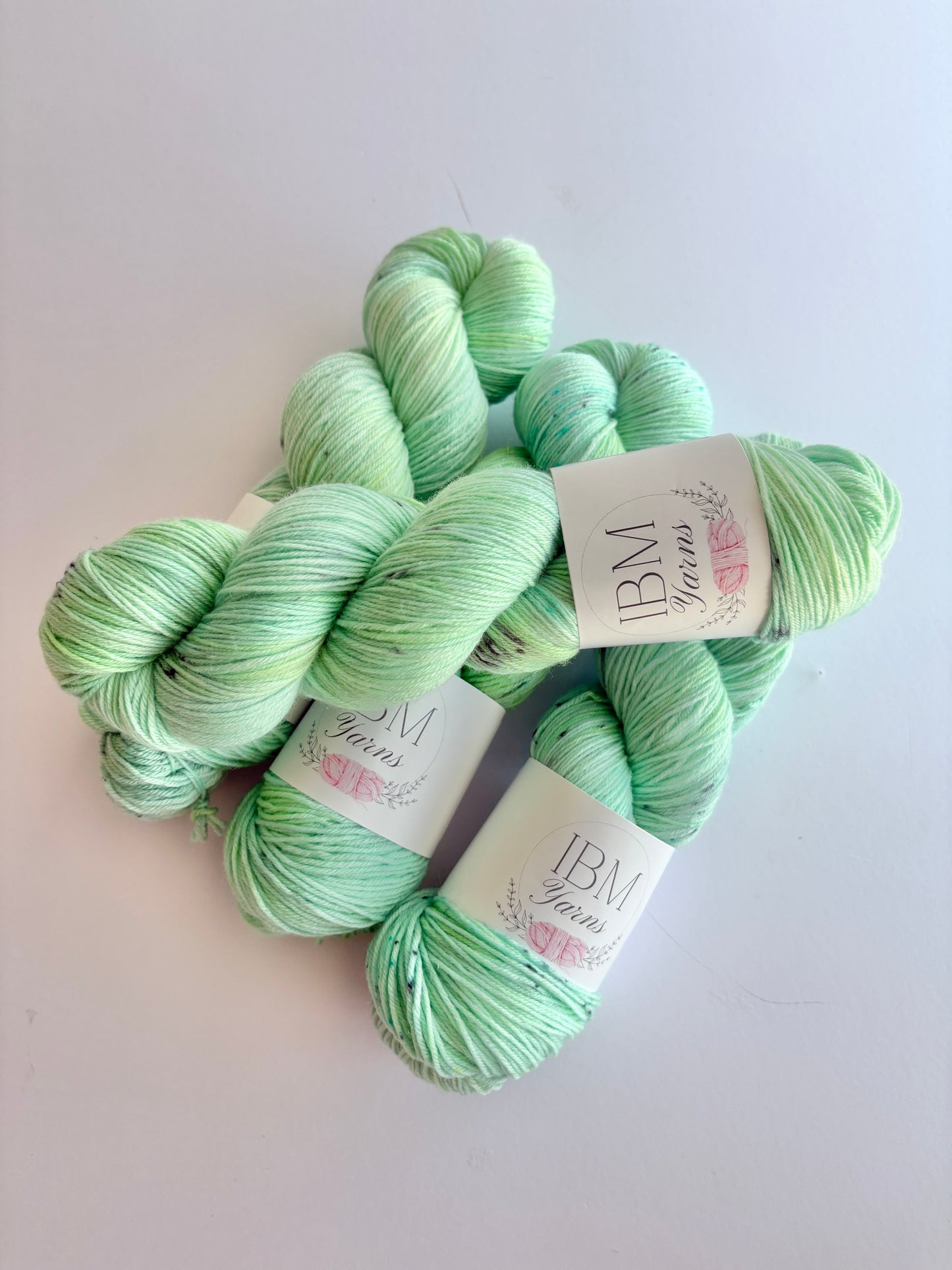 “Honeydew” Sock 4 ply/ fingering Australian Merino Wool