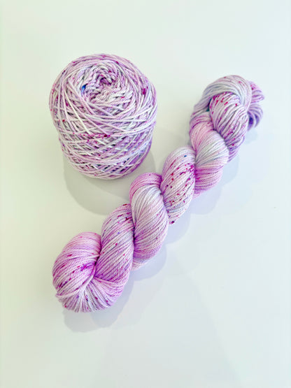 Indigo Blooms Collection - 7x 50g cakes 100% Egyptian Giza cotton mercerised - hand dyed yarn set