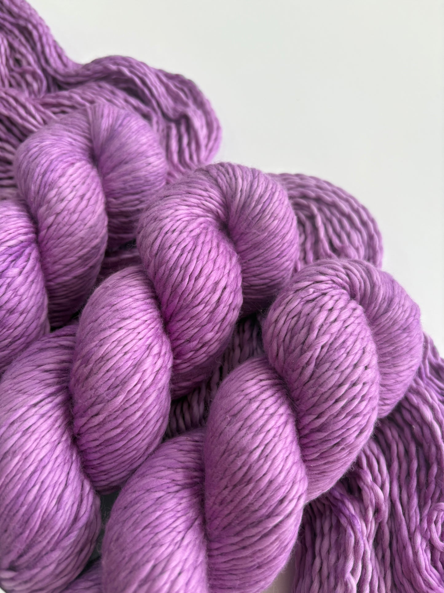 Violet Violence - DK Pima cotton Air Hand Dyed Cotton