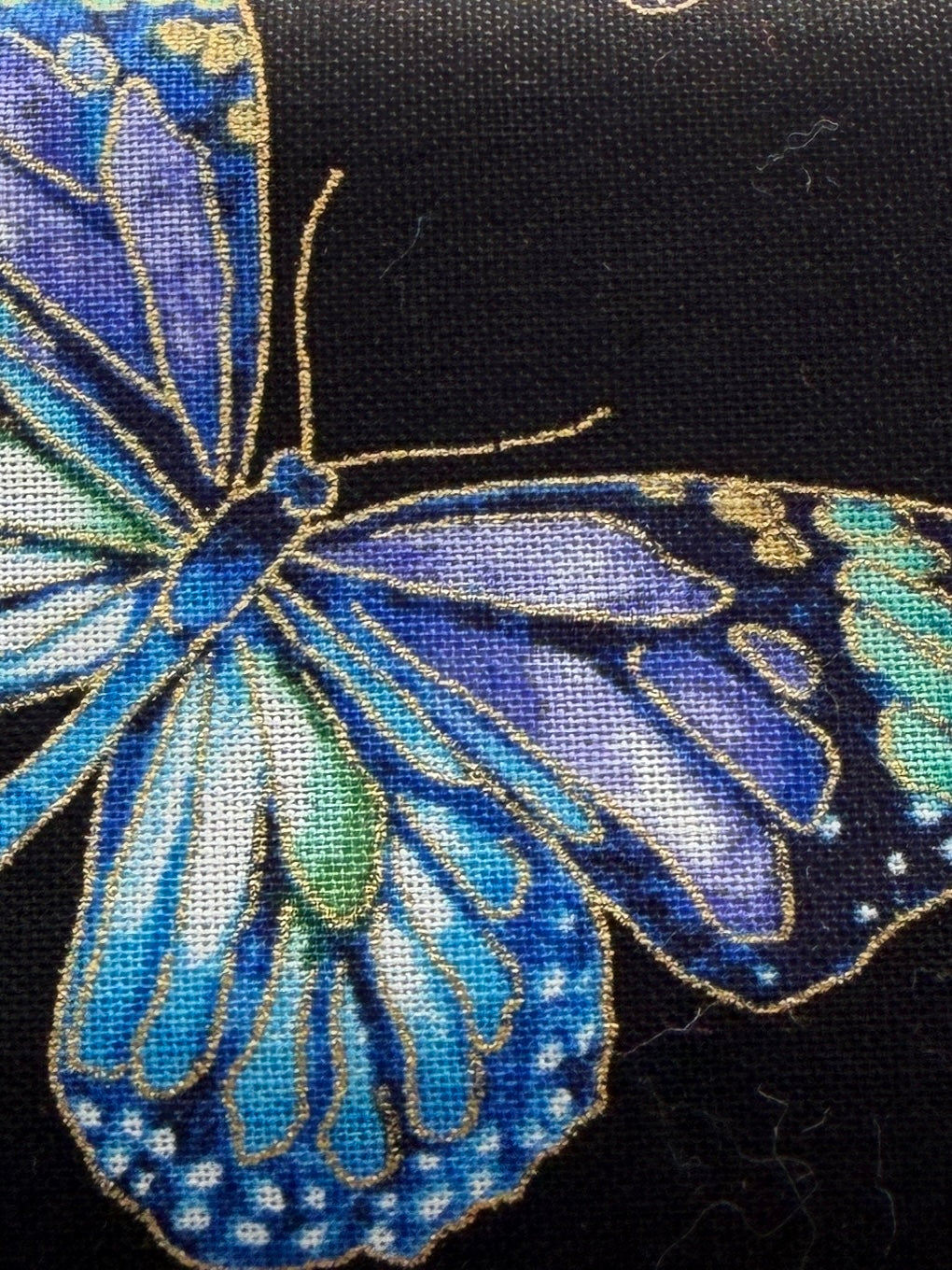 Blue Butterfly | Knitting Needle Pouch