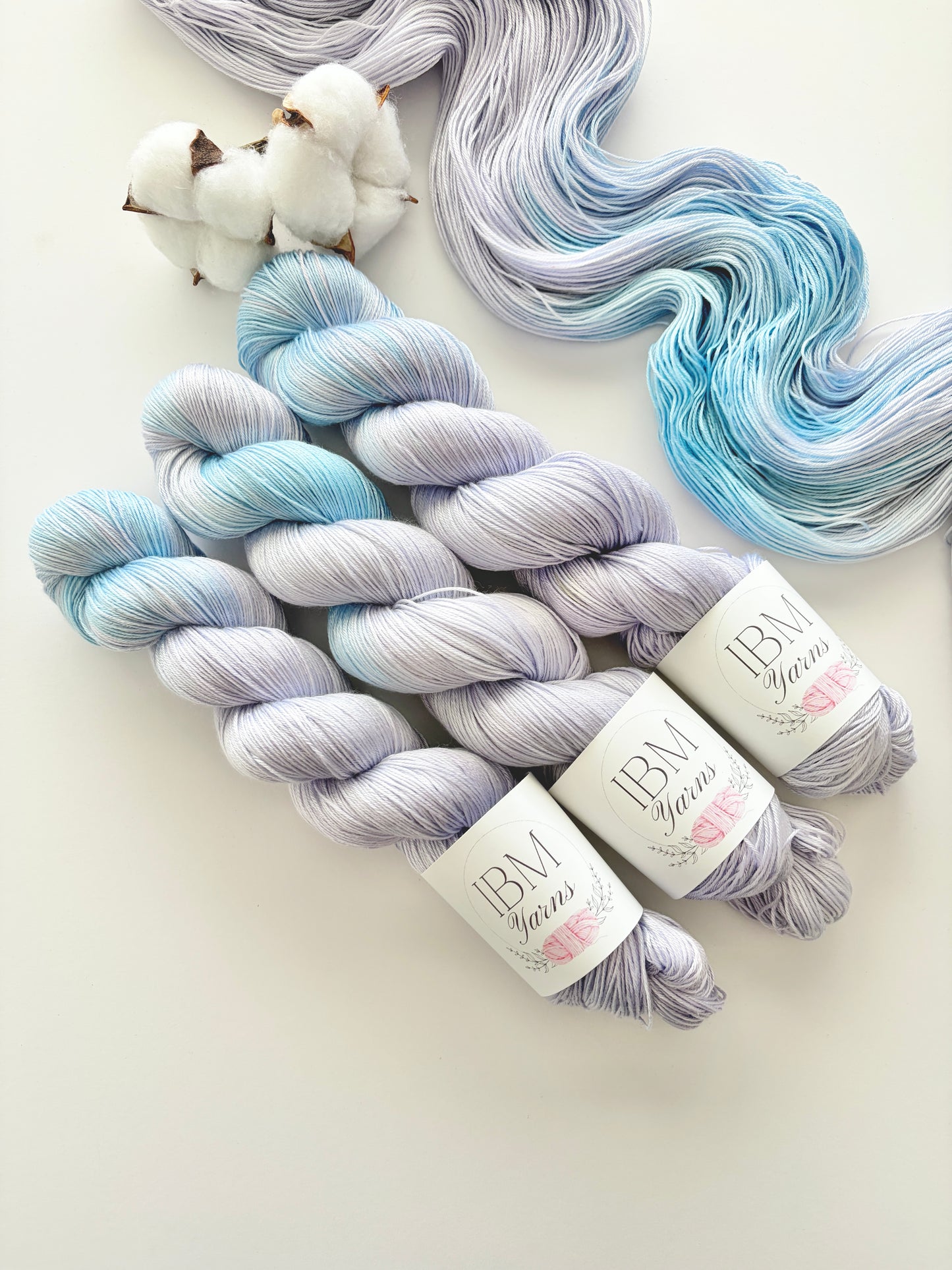 Bluebell | 4 ply Cupro Cotton (Ready to Ship)