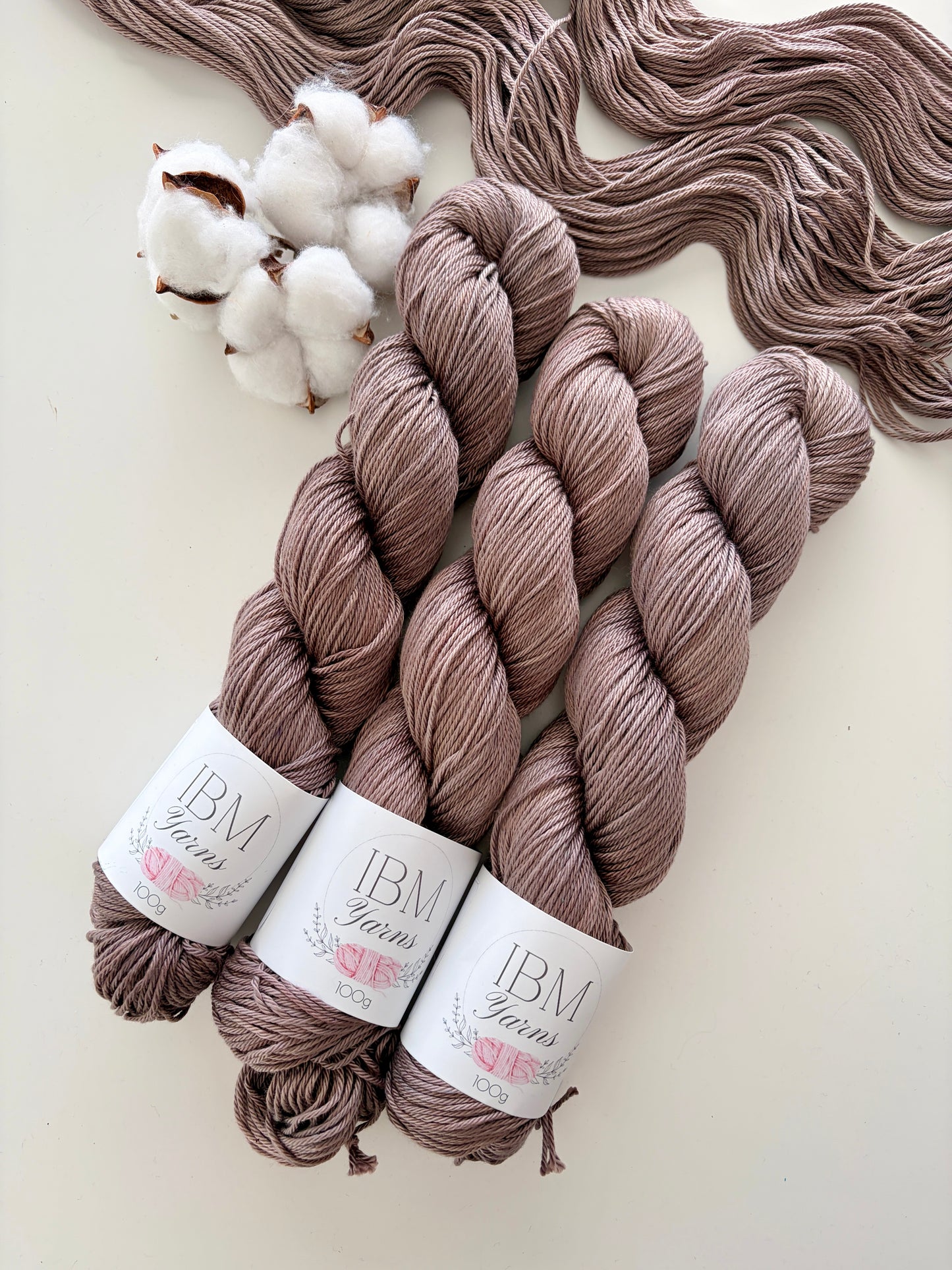 100% Pima Cotton 12 ply