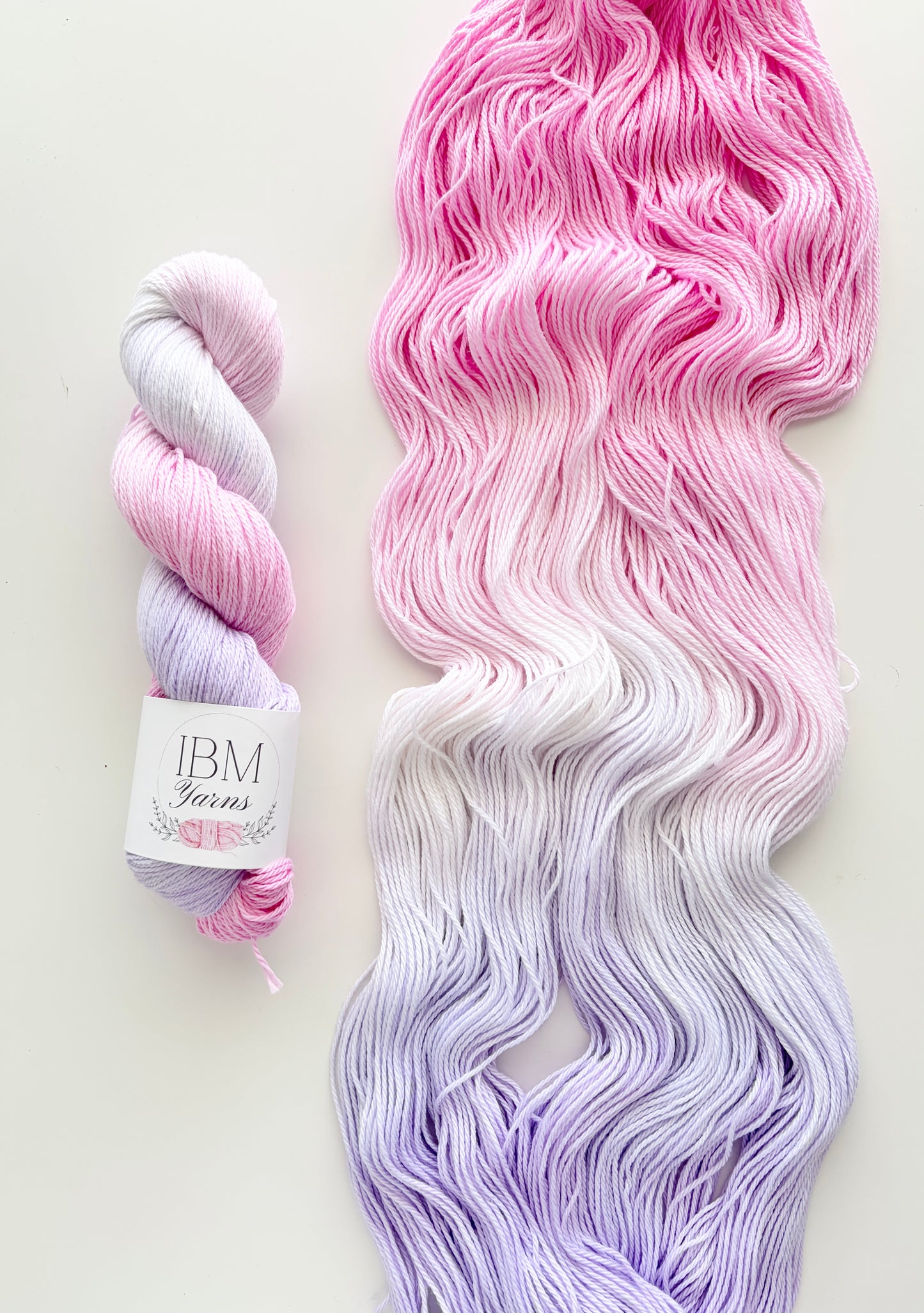 Marshmallow Smoosh | Cotton Yarn (Select Your Base)