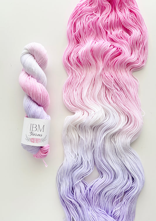 Marshmallow Smoosh | Cotton Yarn (Select Your Base)