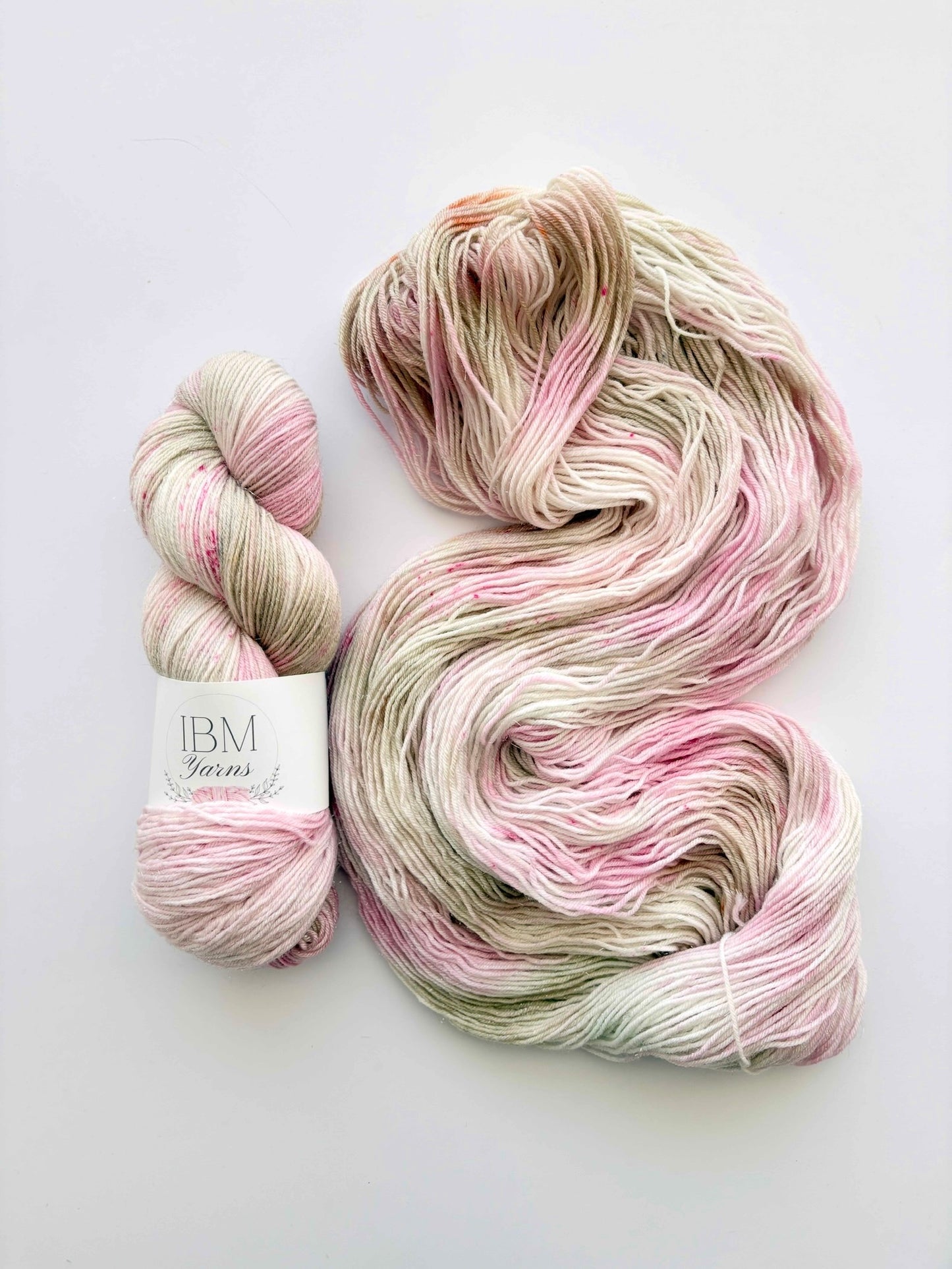 Strawberry Shortcake - SOCK Merino/ Nylon/ Stellina