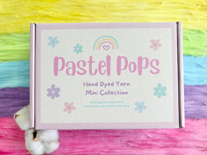 Blooming Brights - 8 ply Australian cotton set 50g cakes x6