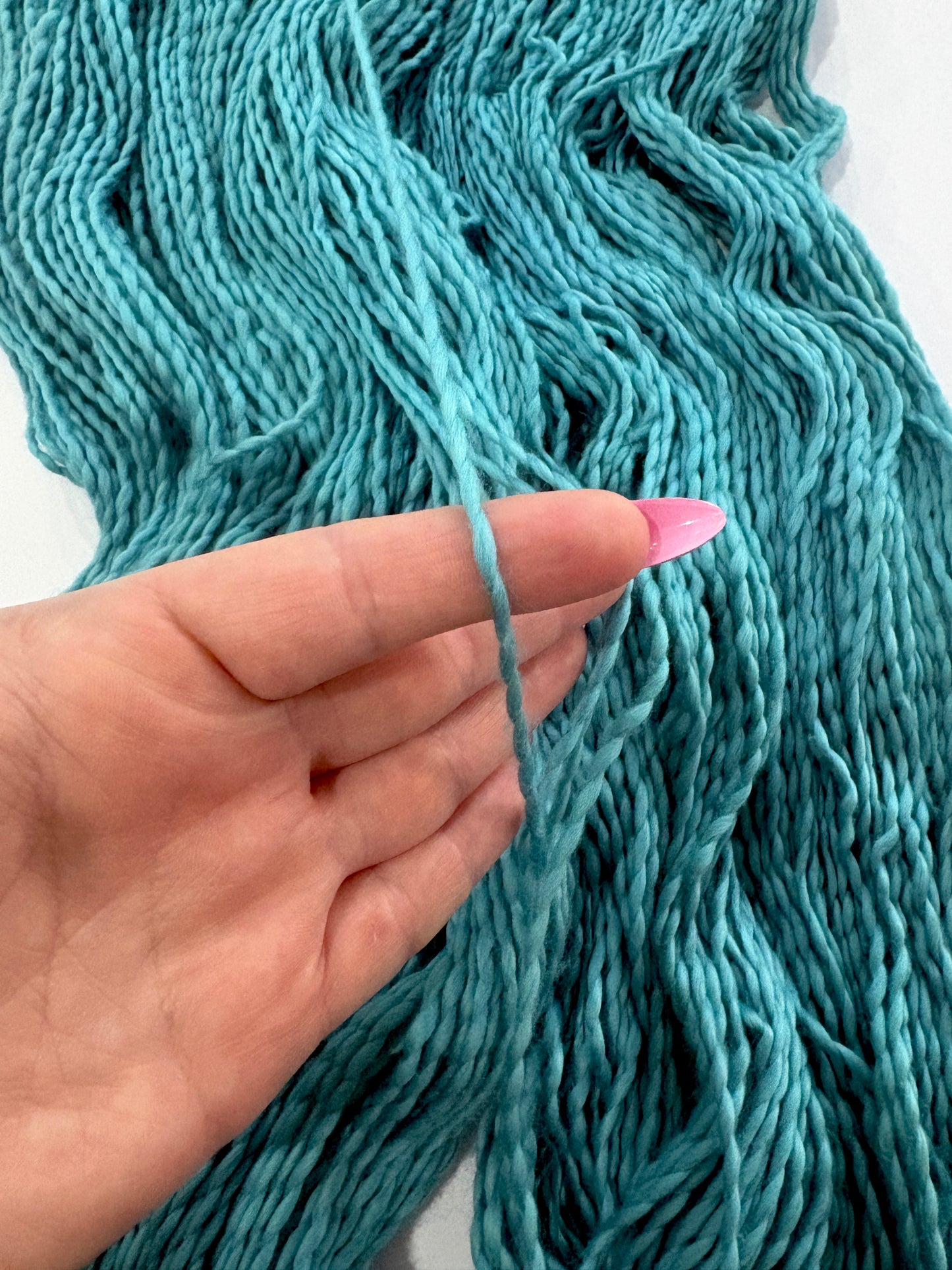 “Atlantic” - DK Pima cotton Air Hand Dyed Cotton