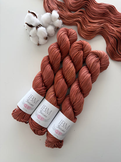 100% Pima Cotton 12 ply