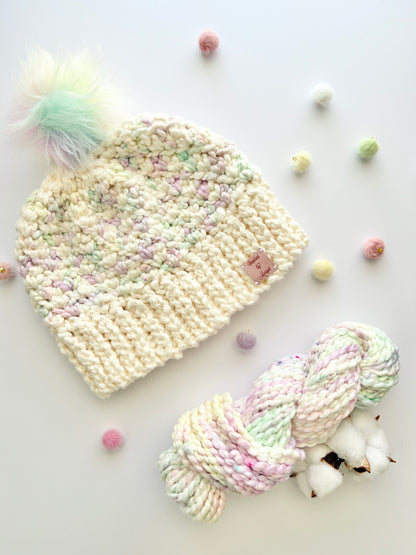 Pastel Blooms - Super Bulky Hand Dyed Cotton