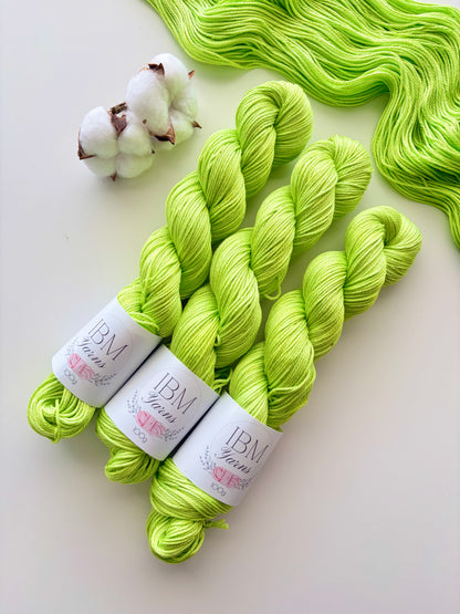 100% Pima Cotton | 12 ply/ Aran