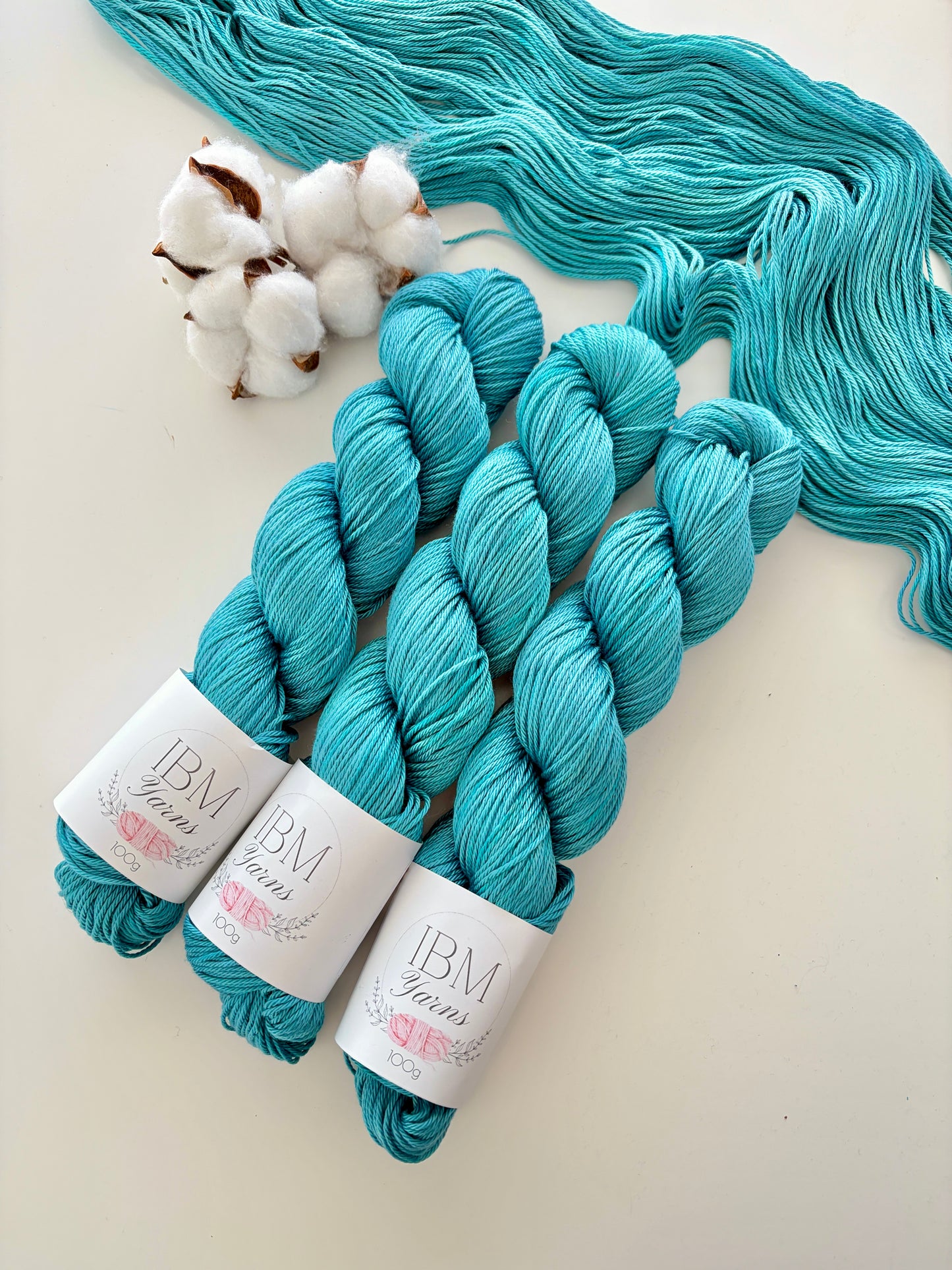100% Pima Cotton 12 ply