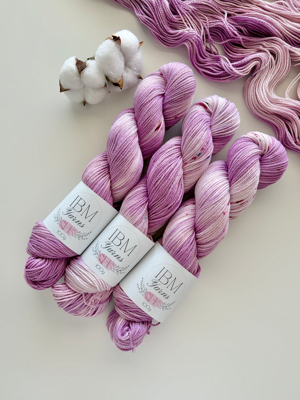 Mulberry Magic | Classic Cotton Yarn (Select Your Base)