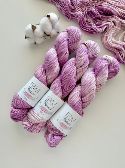 Mulberry Magic | Classic Cotton Yarn (Select Your Base)