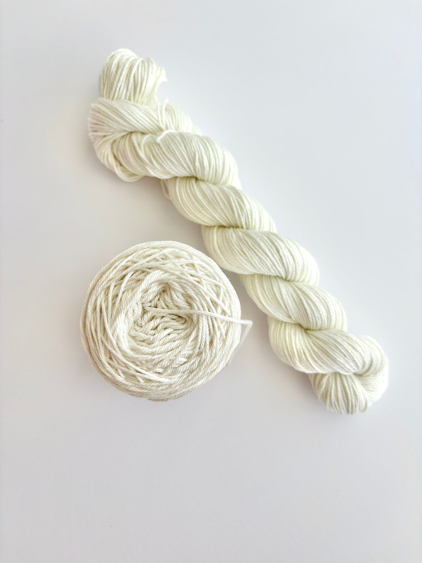 Indigo Blooms Collection - 7x 50g cakes 100% Egyptian Giza cotton mercerised - hand dyed yarn set