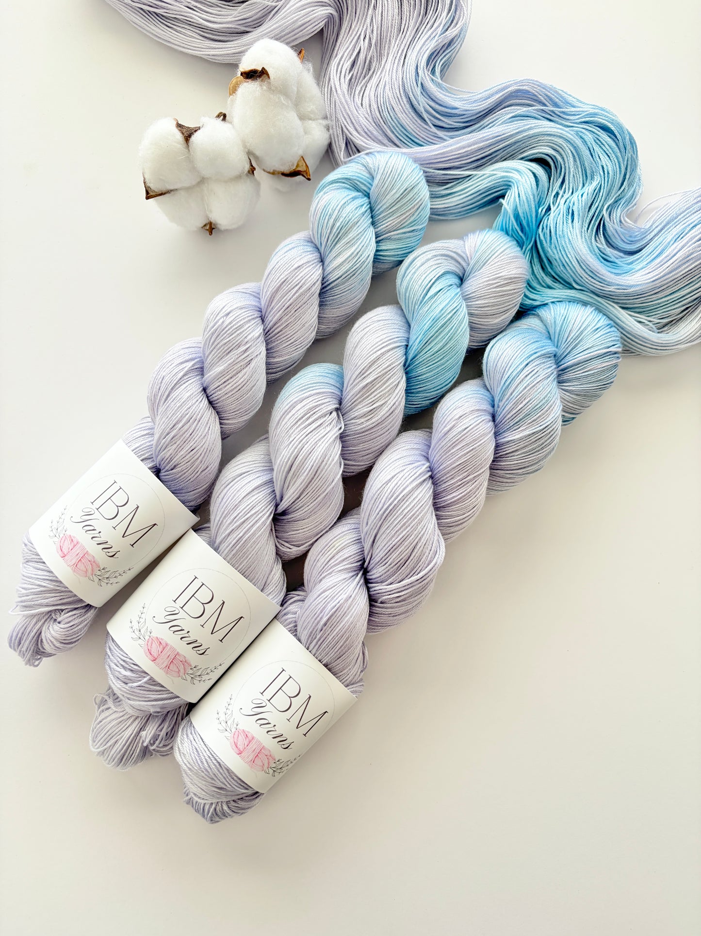 Bluebell | 4 ply Cupro Cotton (Ready to Ship)