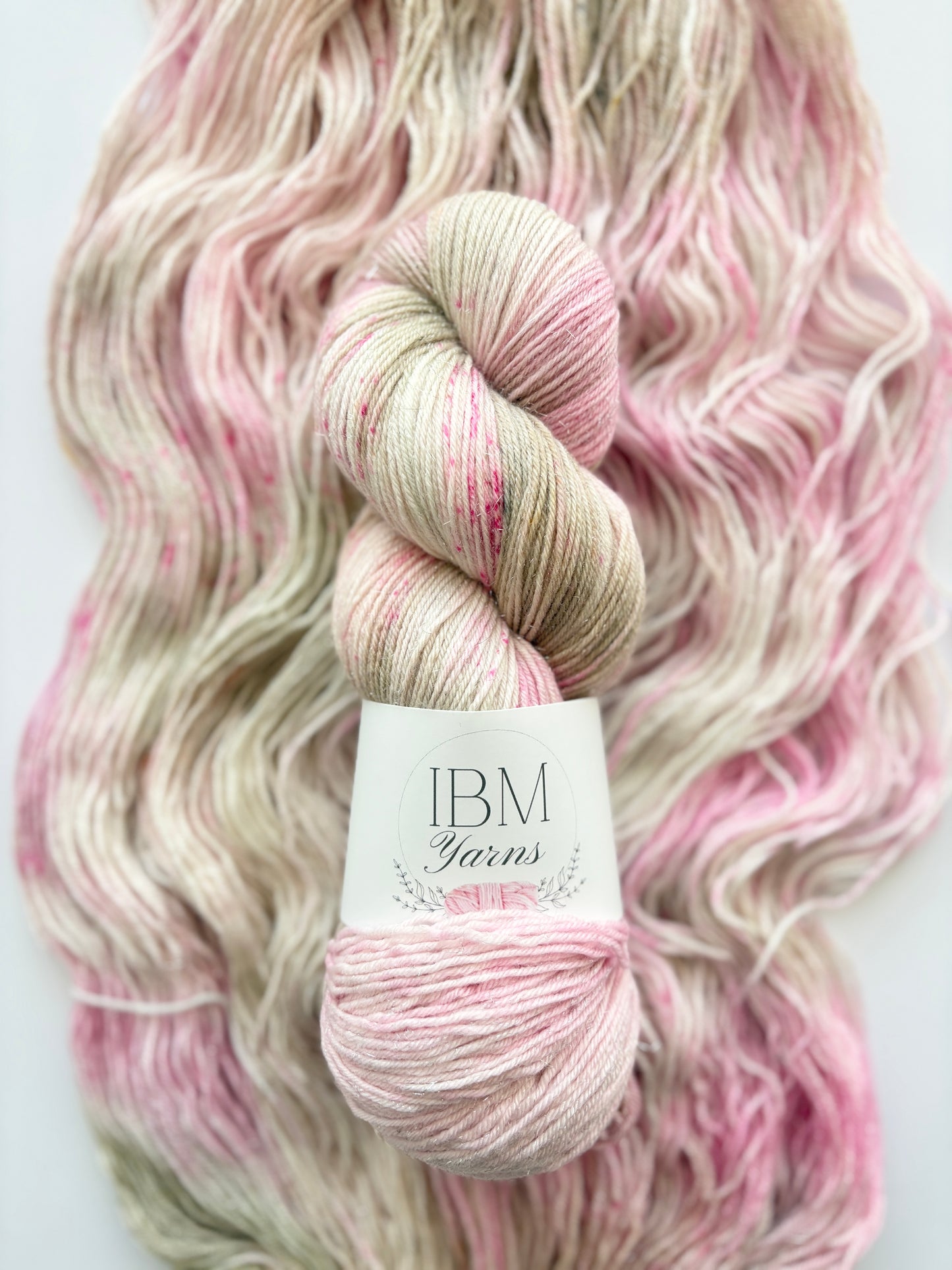 Strawberry Shortcake - SOCK Merino/ Nylon/ Stellina