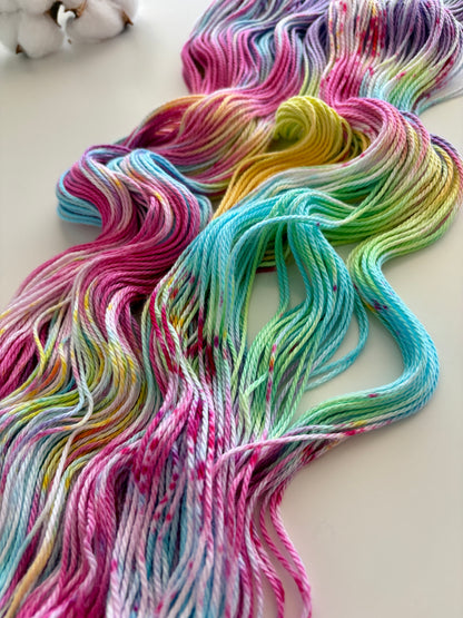 Technicolor  | Classic Cotton Yarn (Select Your Base)