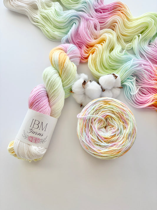 Rainbow Whispers | 8 Ply Cotton (Ready to Ship)