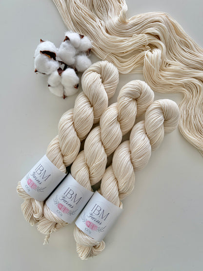 100% Pima Cotton 12 ply