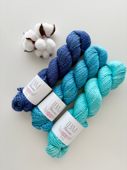 Costal Trio | 3 Skein Set 100% Pima Cotton