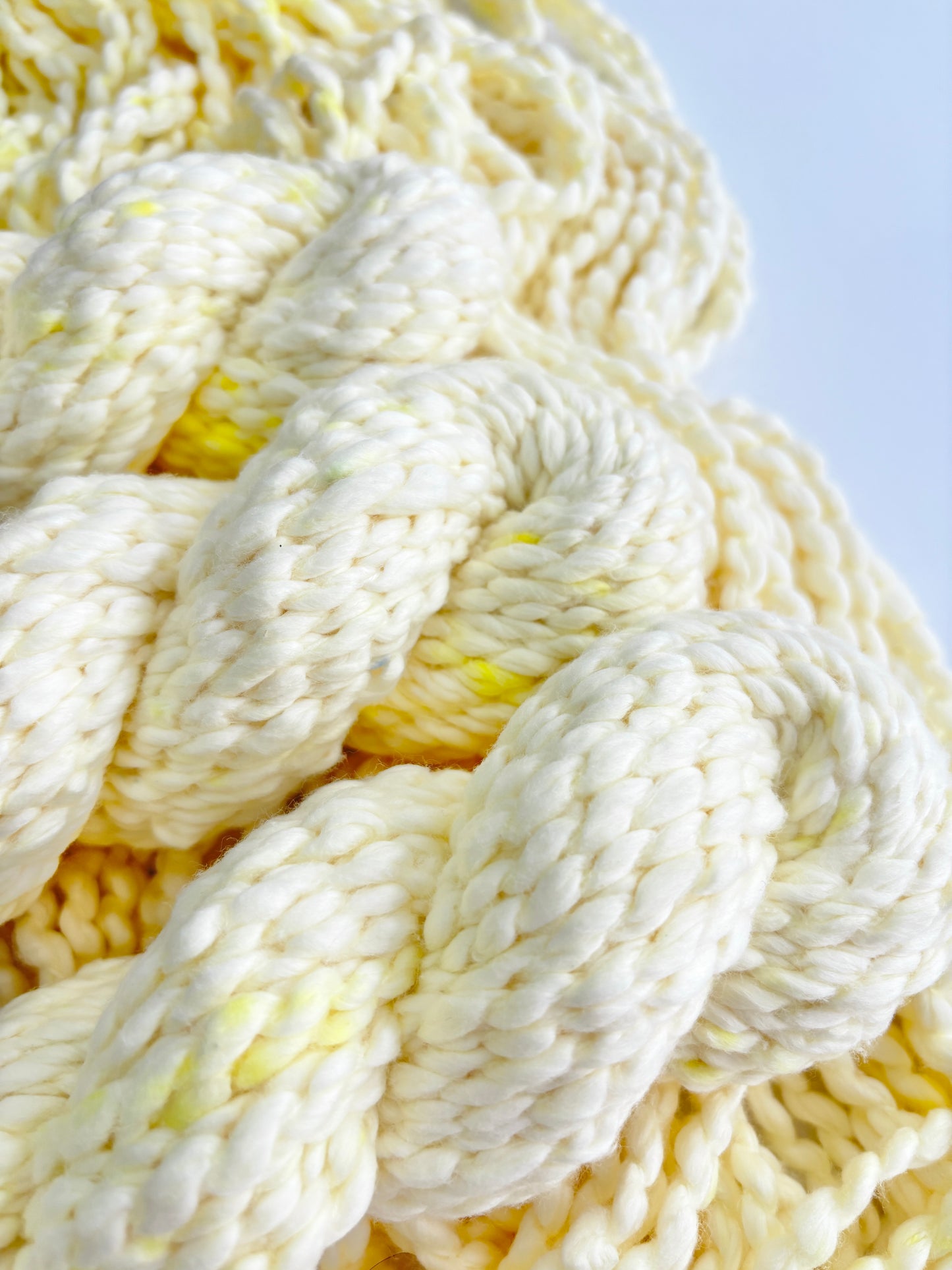 Fluffy Duckling - Super Bulky Hand Dyed Cotton