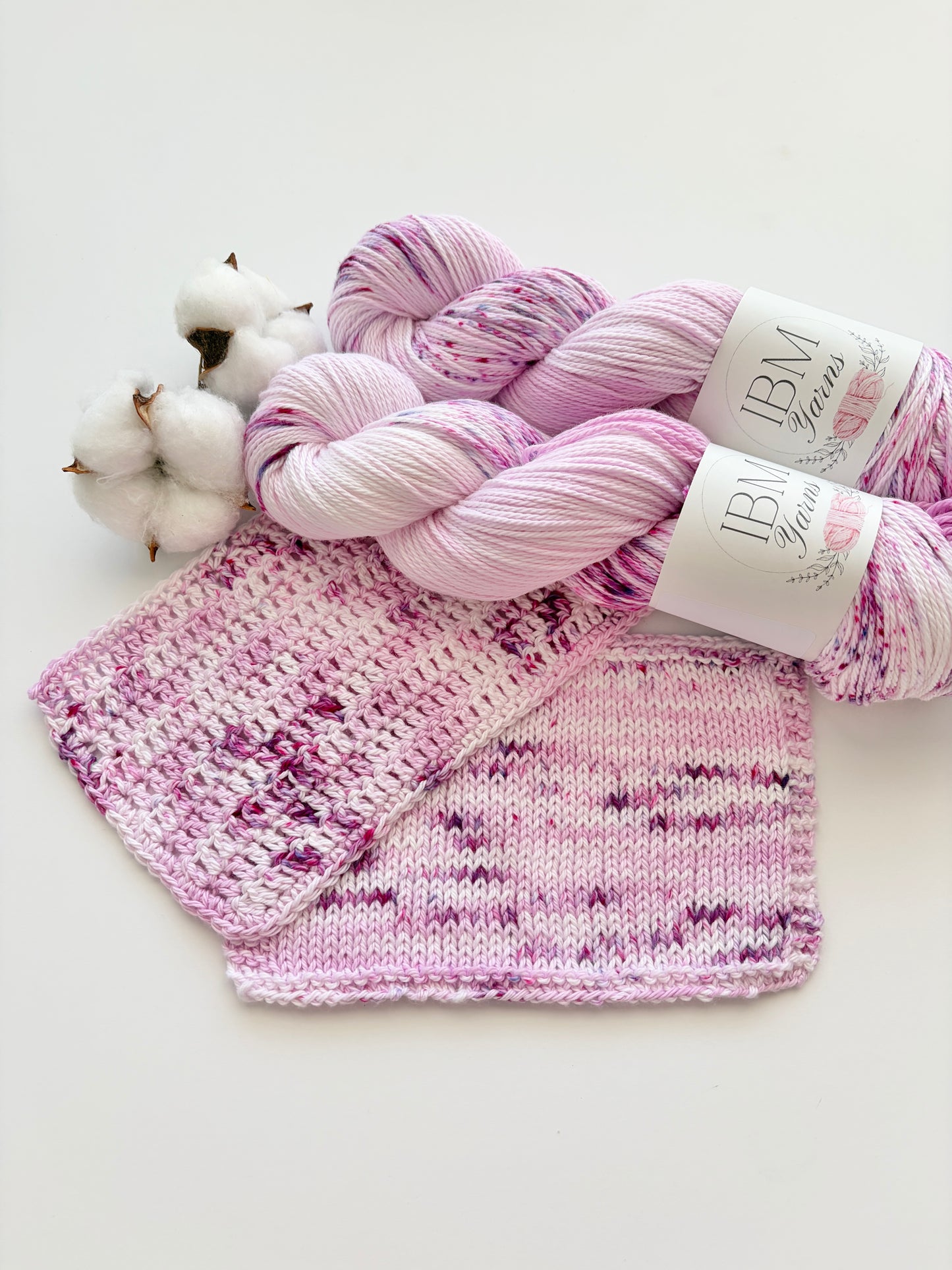 Camellia | Cotton Yarn (Select Your Base)