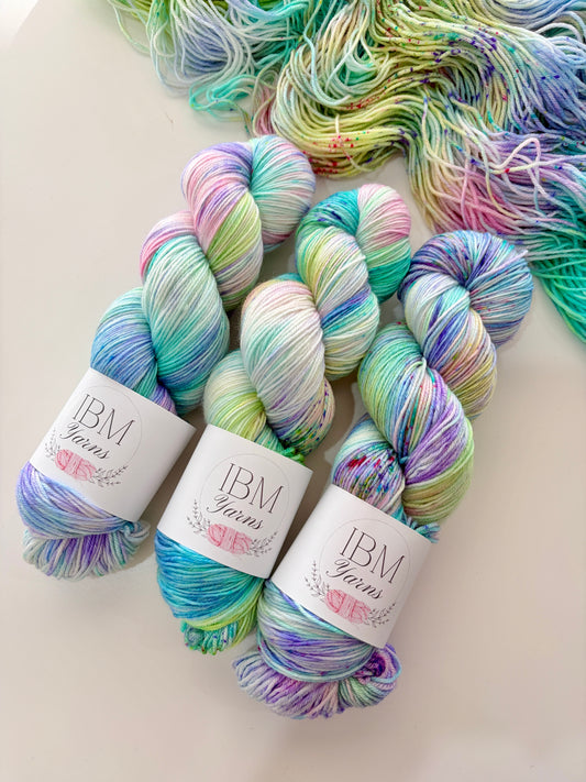 Colour Burst I Sock Merino/ Nylon Superwash (Ready to ship)