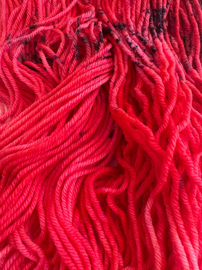 Strawberry daiquiri - ARAN 100% Merino Wool