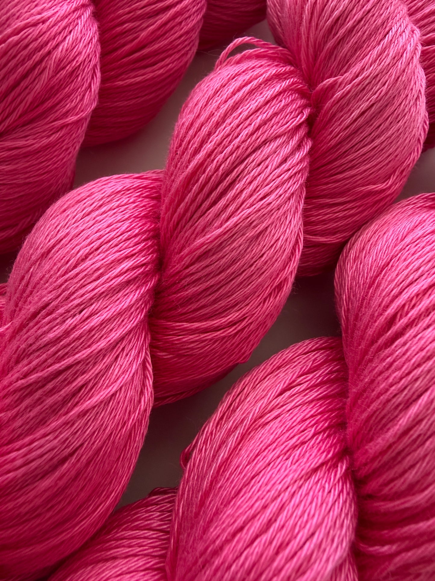 Pink Pansy | Peruvian Pima Cotton 4 ply