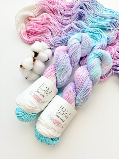 Agapanthus | Cotton Yarn (Select Your Base)
