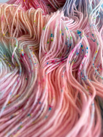 “Rainbowscape” Sock 4 ply/ fingering Australian Merino Wool