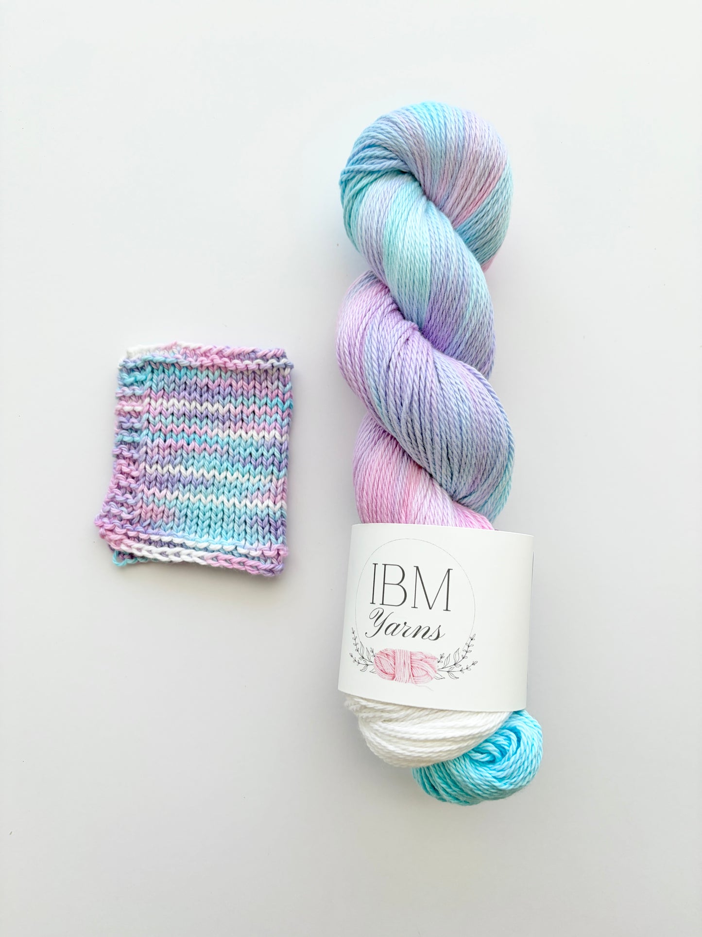 Agapanthus | Cotton Yarn (Select Your Base)