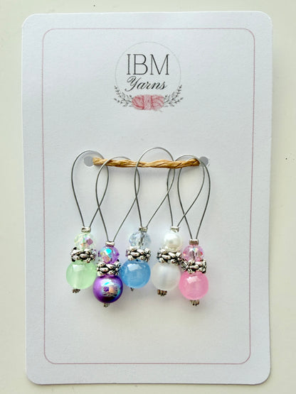 Handmade Stitch Markers | loop stitch markers