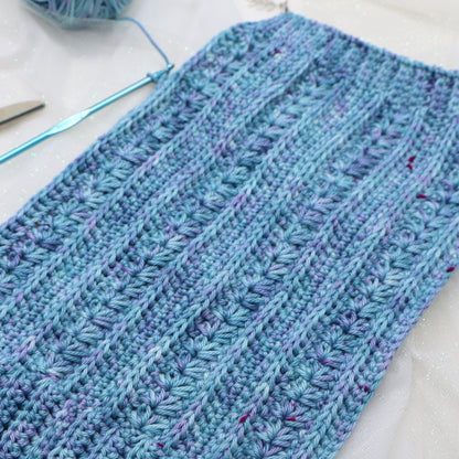 Aurora Beanie Crochet Pattern and Yarn Bundle