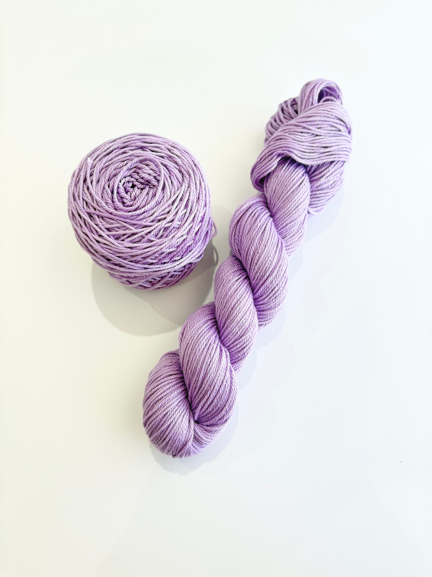 Indigo Blooms Collection - 7x 50g cakes 100% Egyptian Giza cotton mercerised - hand dyed yarn set