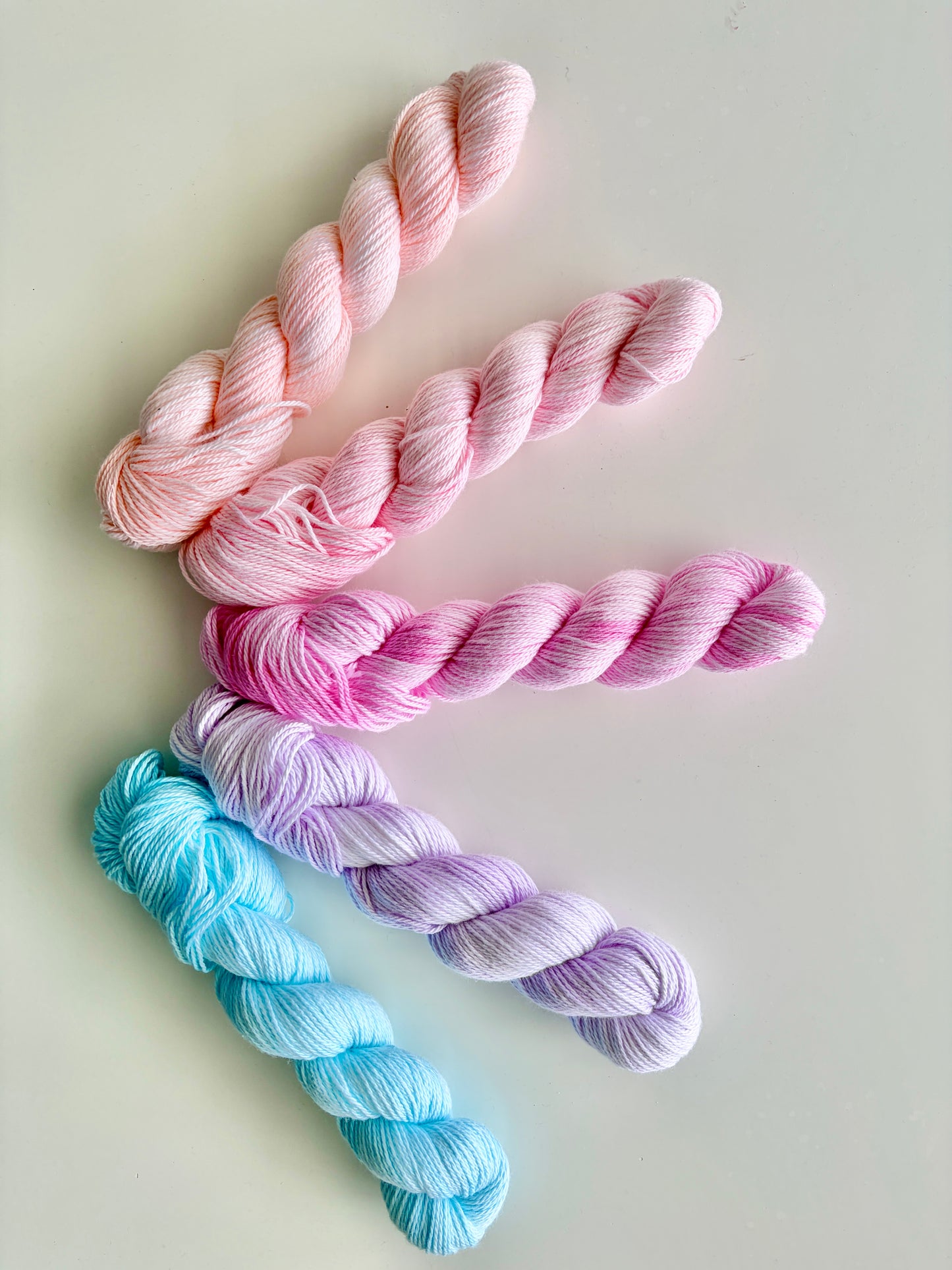 Rainbow Clouds | 5x 50g Skein Set 100% Classic Cotton