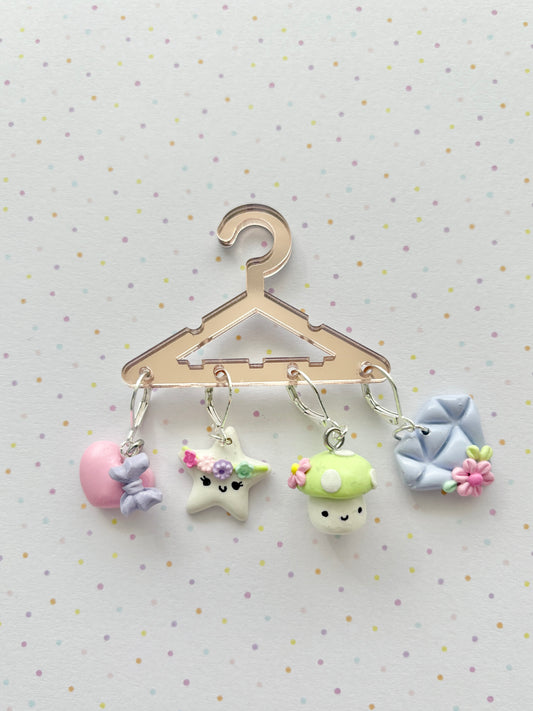 Cute Kawaii - Pack of 4 stitch markers