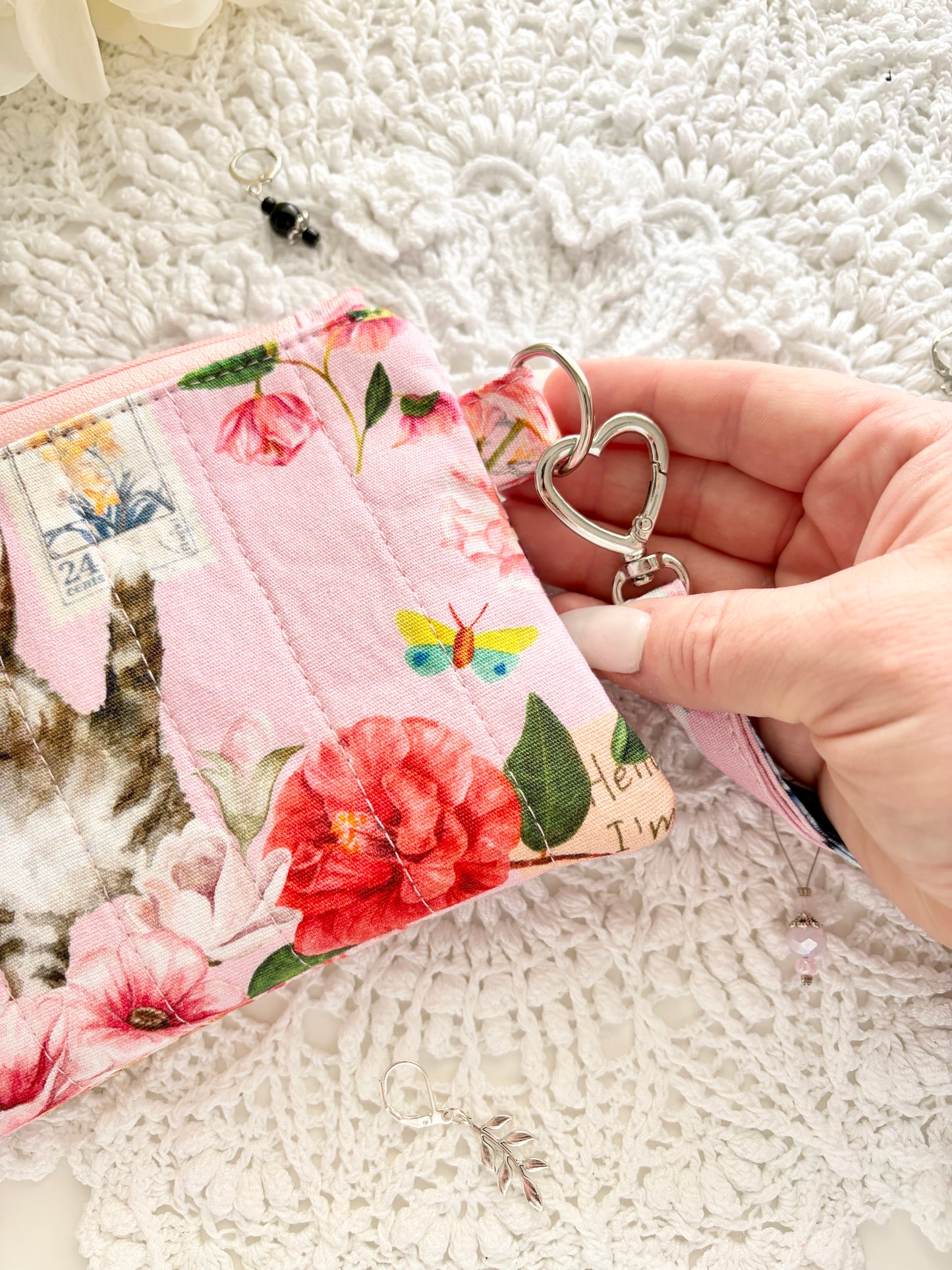 Cats | Crochet Hook Bag