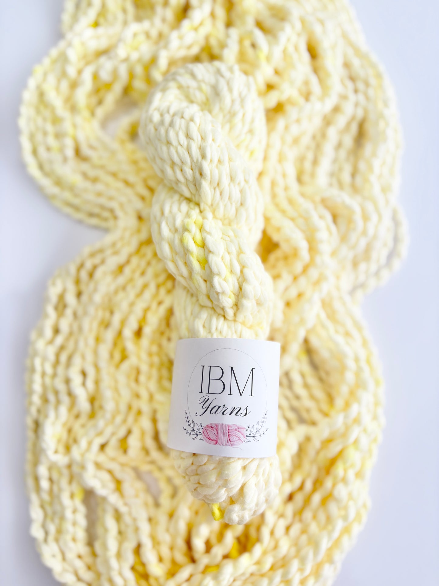 Fluffy Duckling - Super Bulky Hand Dyed Cotton