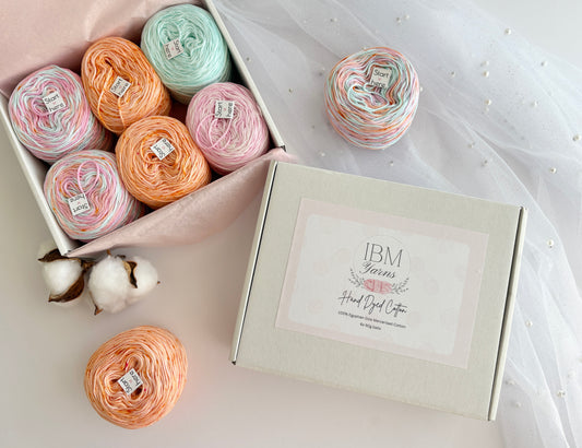 Mini Cotton Cake Set - Assorted box of 6