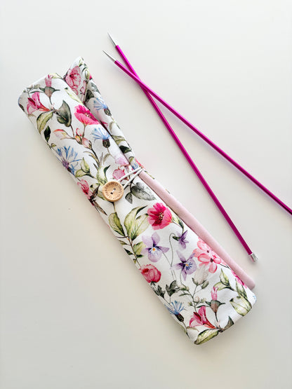 Floral | Knitting Needle Pouch