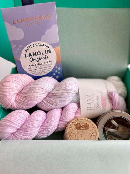 A Gift for Creative Hands - Cotton Yarn and notions gift box
