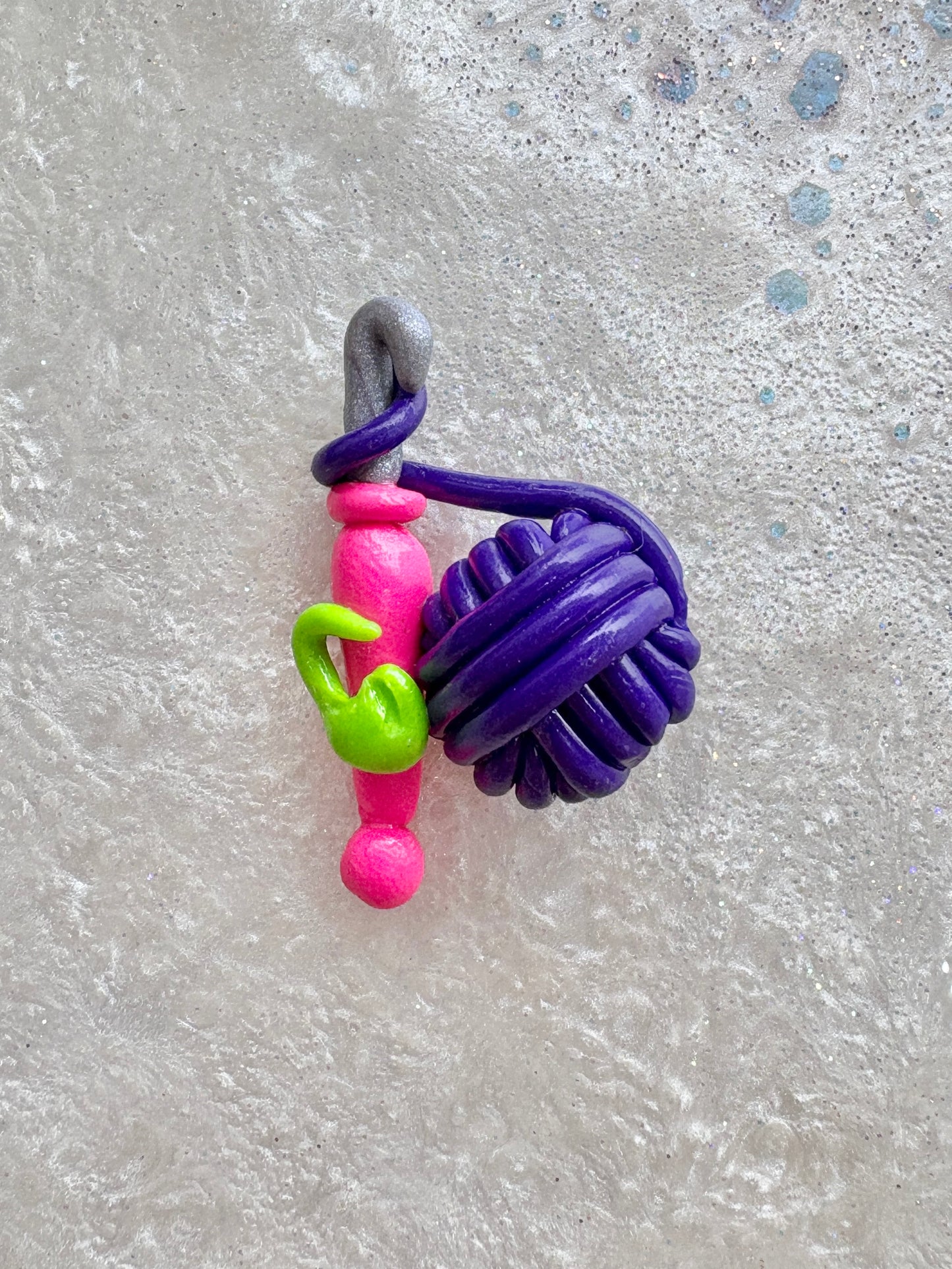Hooked on clay - Polymer clay Fridge Magnets
