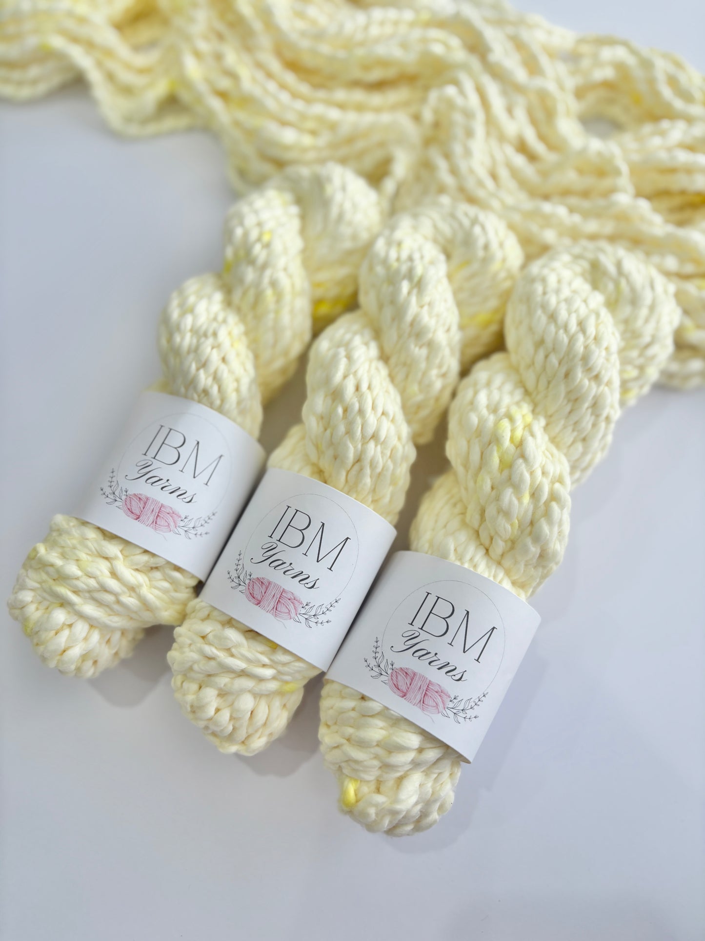 Fluffy Duckling - Super Bulky Hand Dyed Cotton