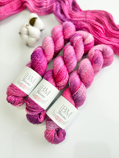 Silent Disco - DK Pima cotton Air Hand Dyed Cotton