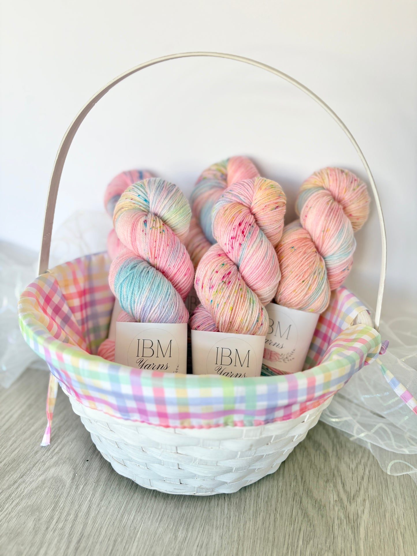 “Rainbowscape” Sock 4 ply/ fingering Australian Merino Wool