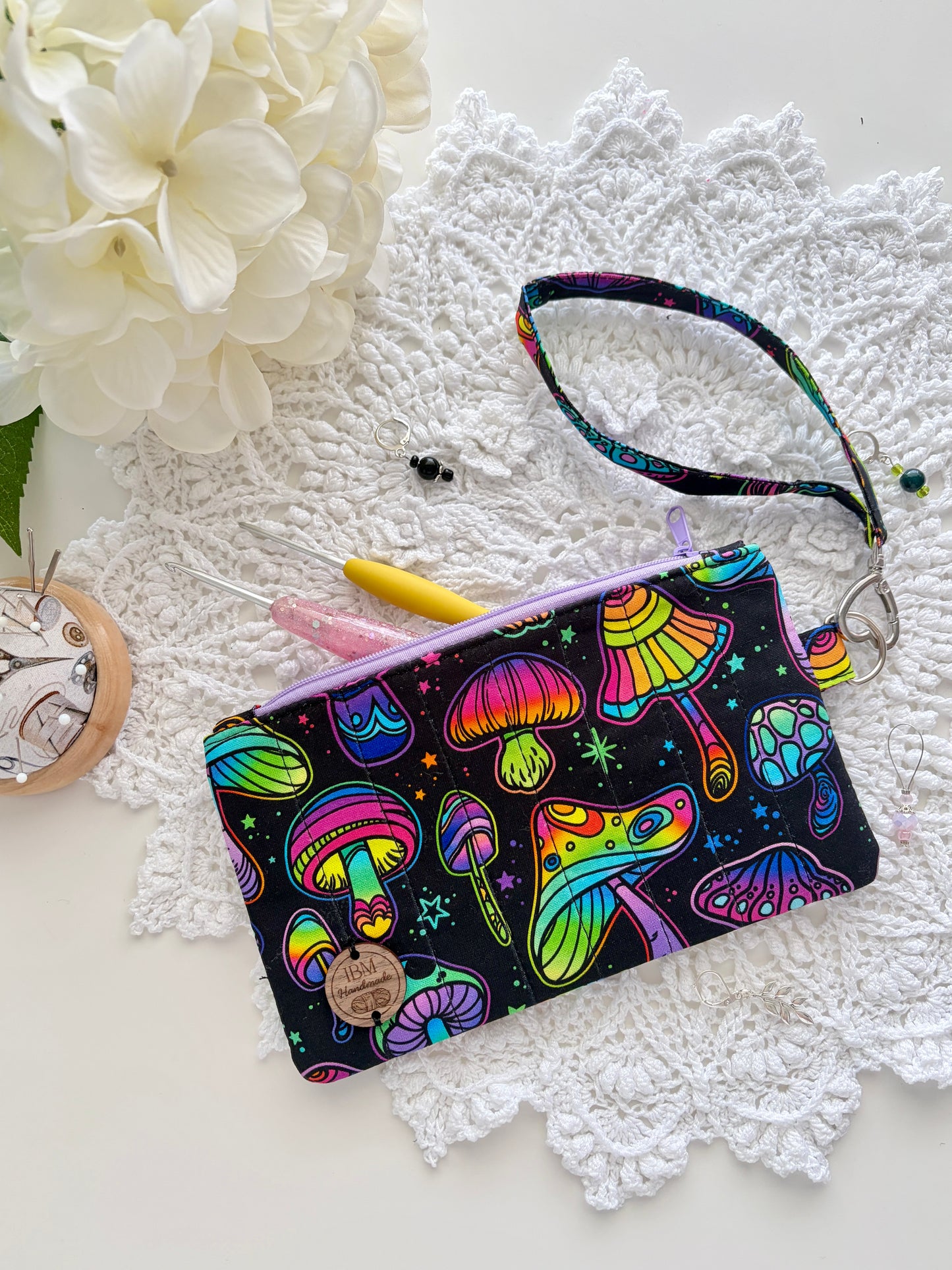 Psychedelic | Crochet Hook Bag