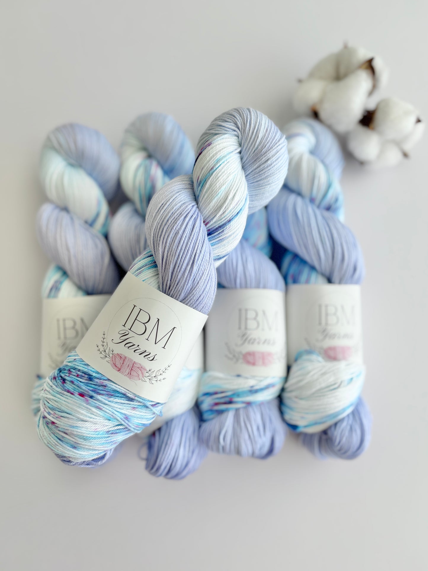 Perfectly Periwinkle - CUSTOM BASES Hand Dyed Cotton