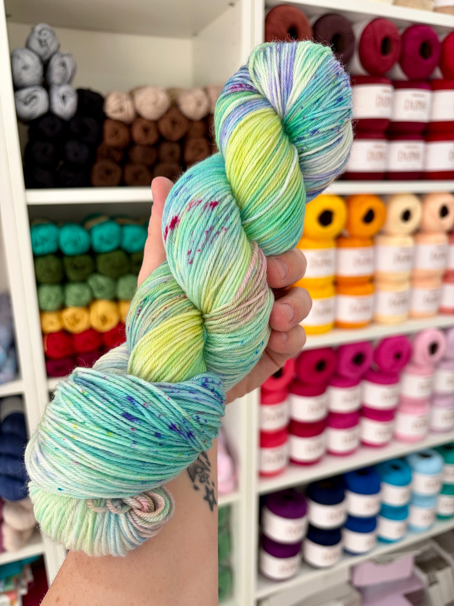 Colour Burst I Sock Merino/ Nylon Superwash (Ready to ship)