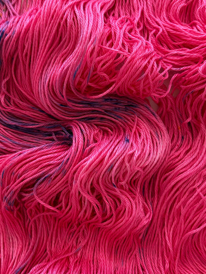 Pink Pansy | Peruvian Pima Cotton 4 ply